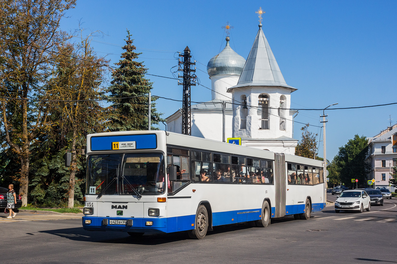 Pskov region, MAN A61 SG312 # 154