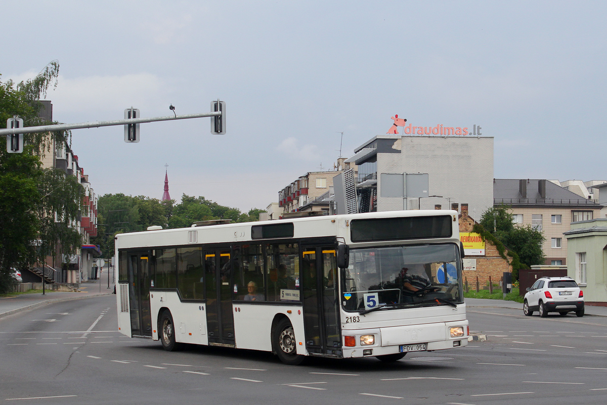 Литва, MAN A10 NL262 № 2183