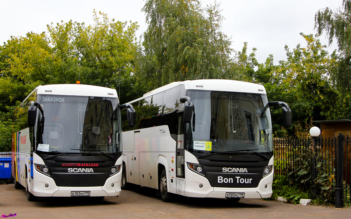 Москва, Scania Touring HD 12.0 № В 183 МХ 799