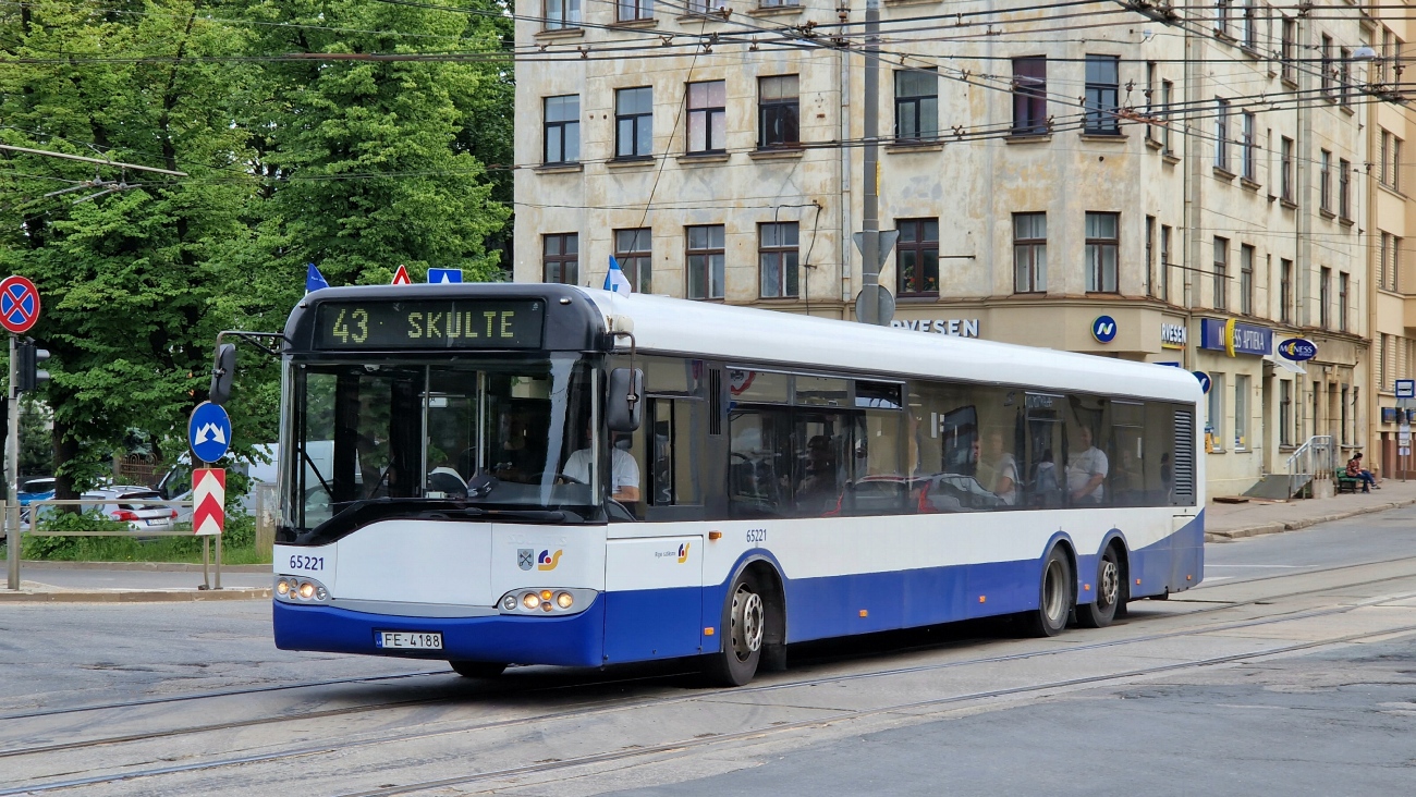 Латвия, Solaris Urbino II 15 № 65221