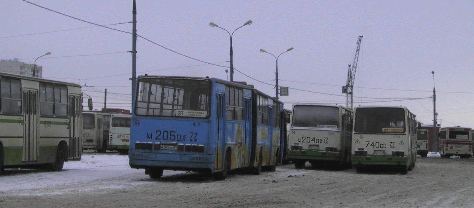 Москва, Ikarus 280.33M № 16190