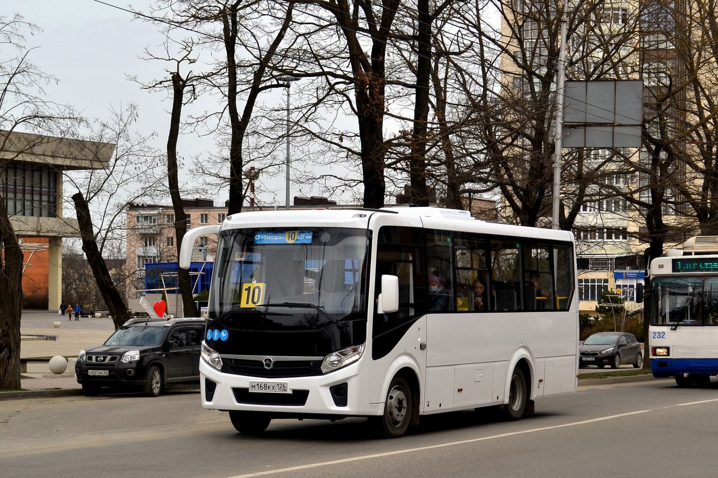 Ставропольский край, ПАЗ-320435-04 "Vector Next" № М 168 КХ 126