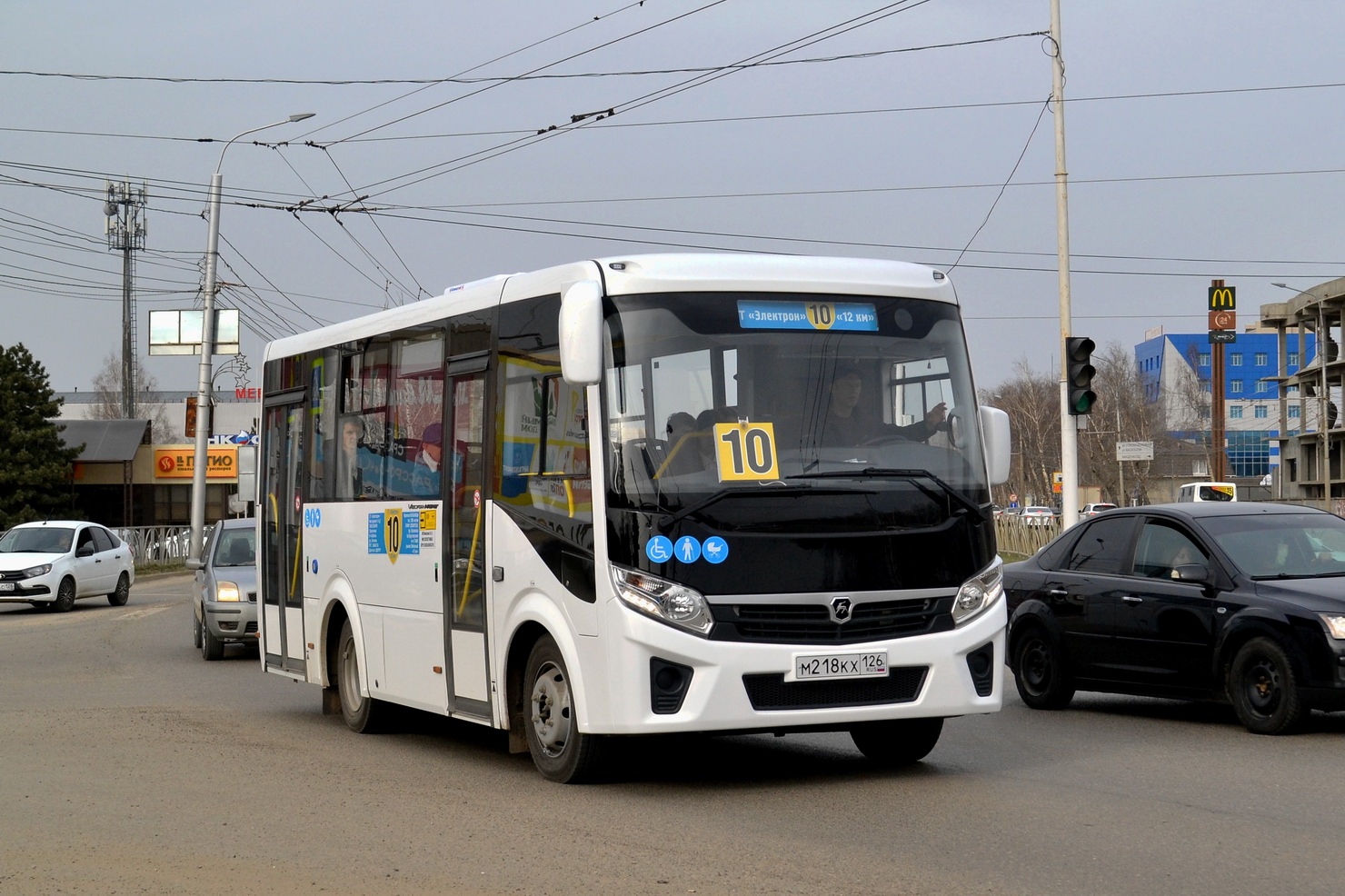 Ставропольский край, ПАЗ-320435-04 "Vector Next" № М 218 КХ 126