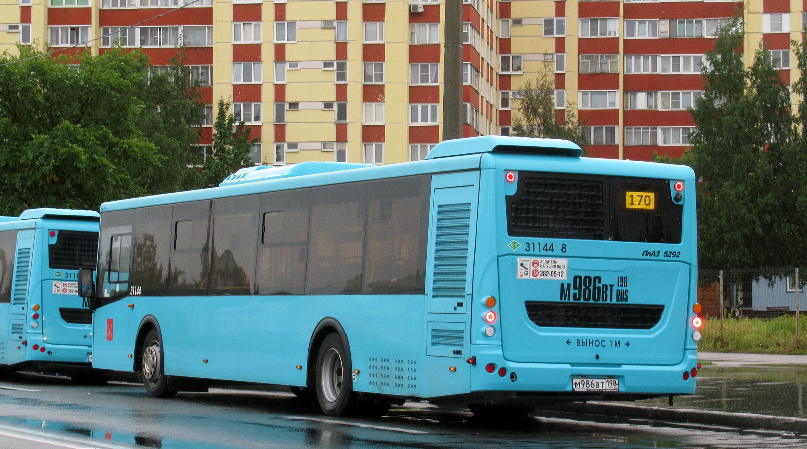 Санкт-Петербург, ЛиАЗ-5292.67 (LNG) № 31144
