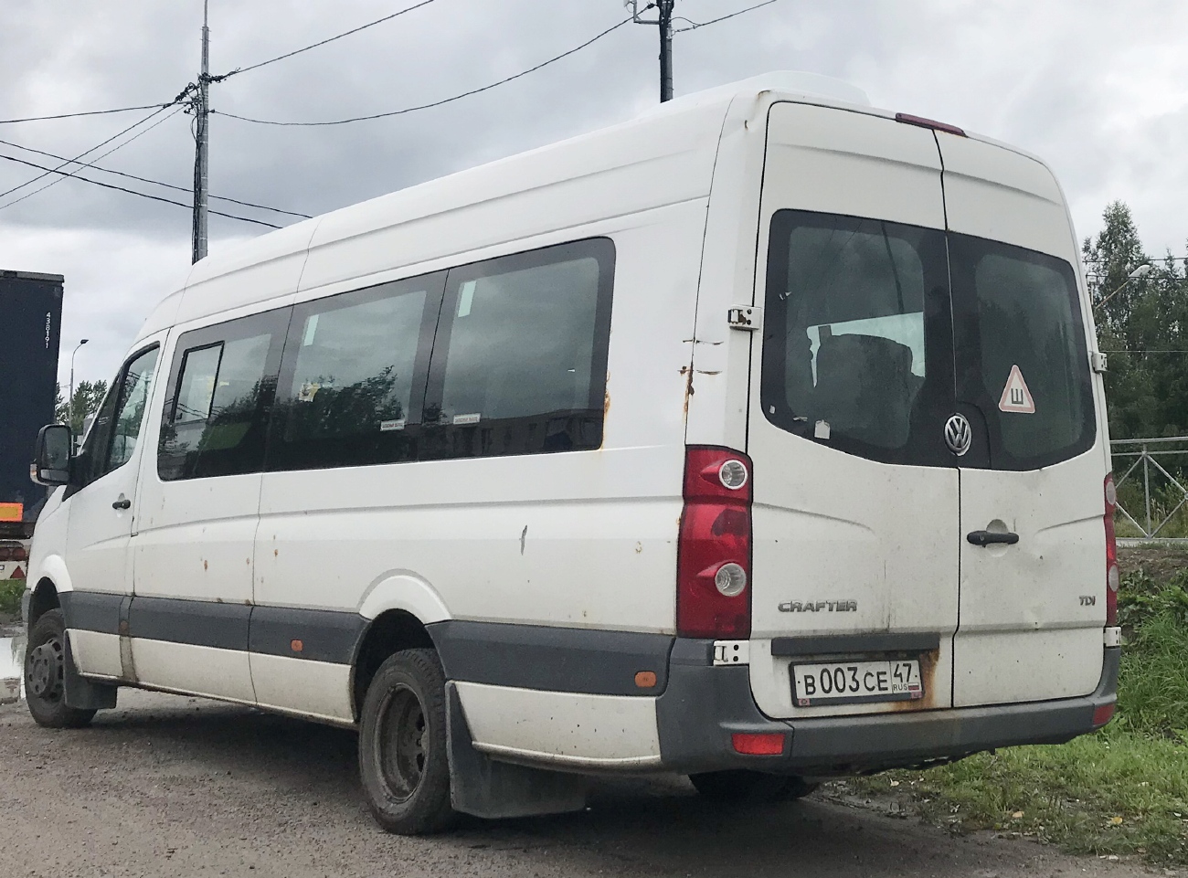 Ленинградская область, Луидор-22370C (Volkswagen Crafter) № В 003 СЕ 47 Ленинградская область, Луидор-22370C (Volkswagen Crafter) № В 003 СЕ 47