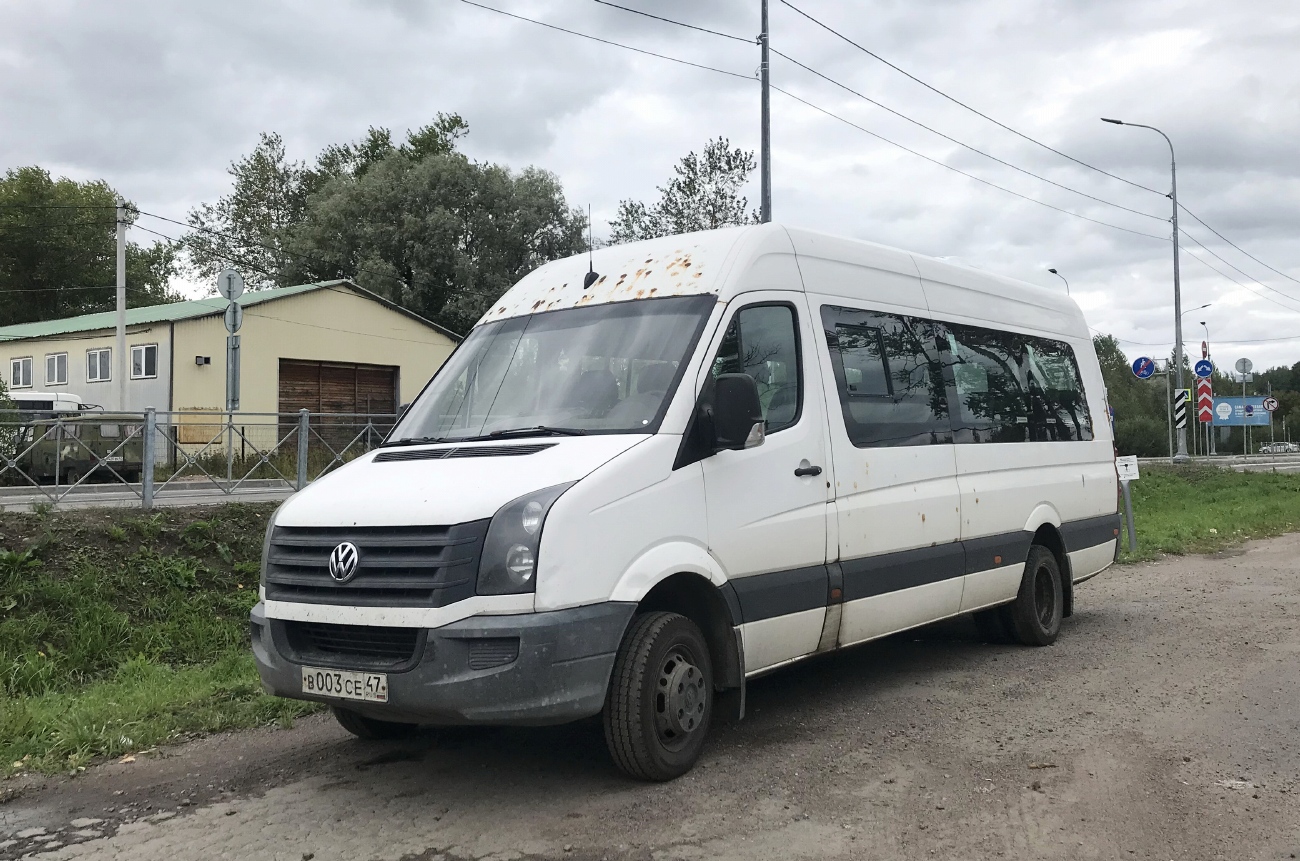 Ленинградская область, Луидор-22370C (Volkswagen Crafter) № В 003 СЕ 47 Ленинградская область, Луидор-22370C (Volkswagen Crafter) № В 003 СЕ 47