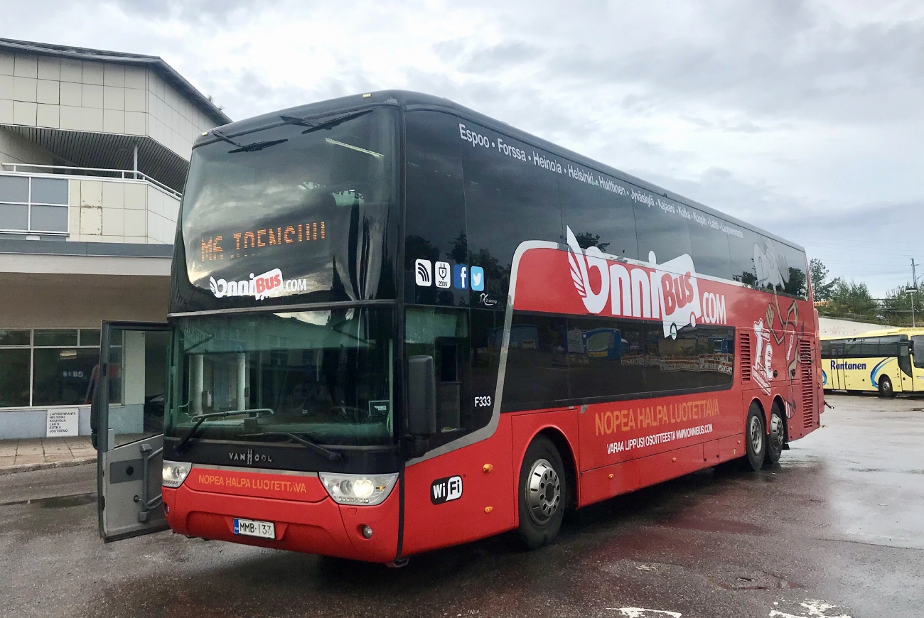Финляндия, Van Hool TDX27 Astromega № F333