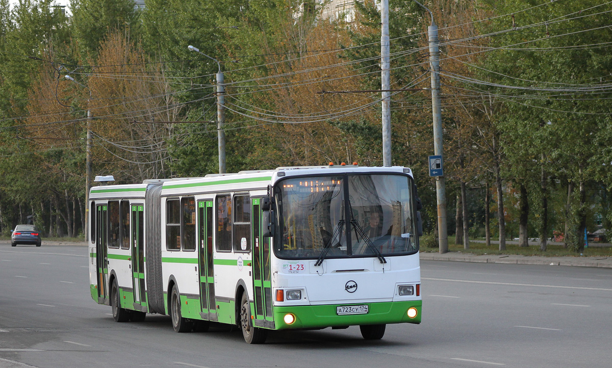 Челябинская область, ЛиАЗ-6212.00 № 1-23