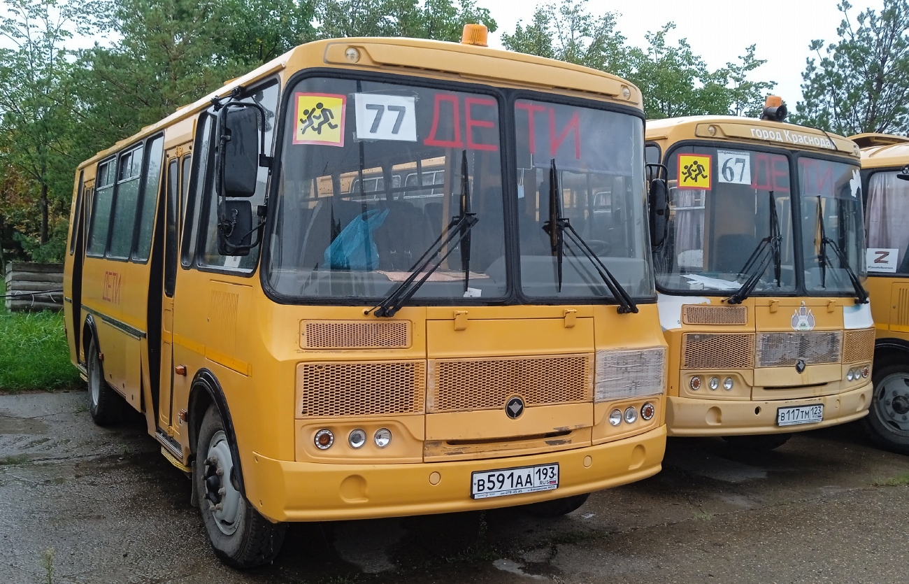 Краснодарский край, ПАЗ-423470-04 № В 591 АА 193