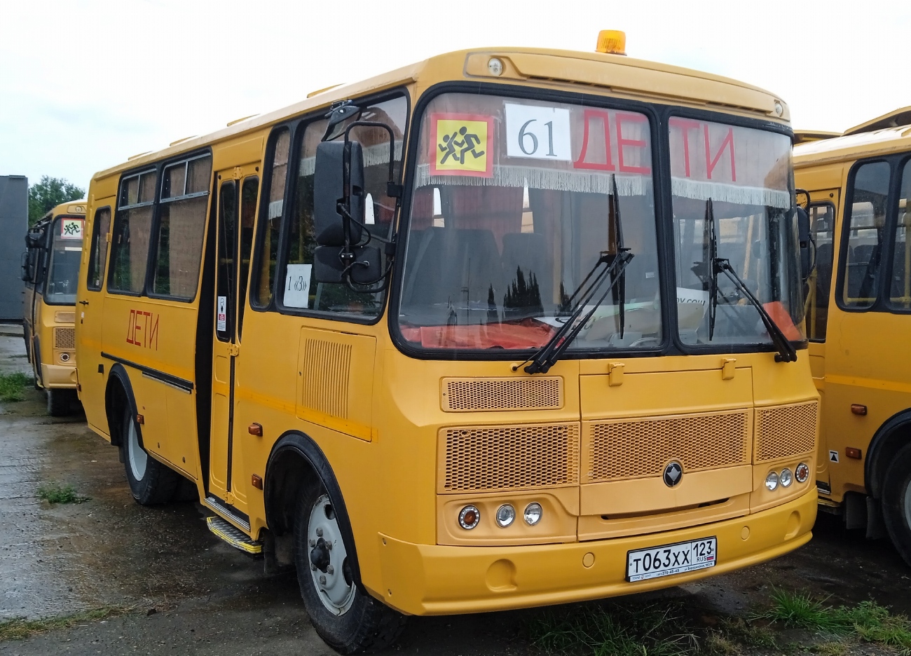 Краснодарский край, ПАЗ-32053-70 № Т 063 ХХ 123