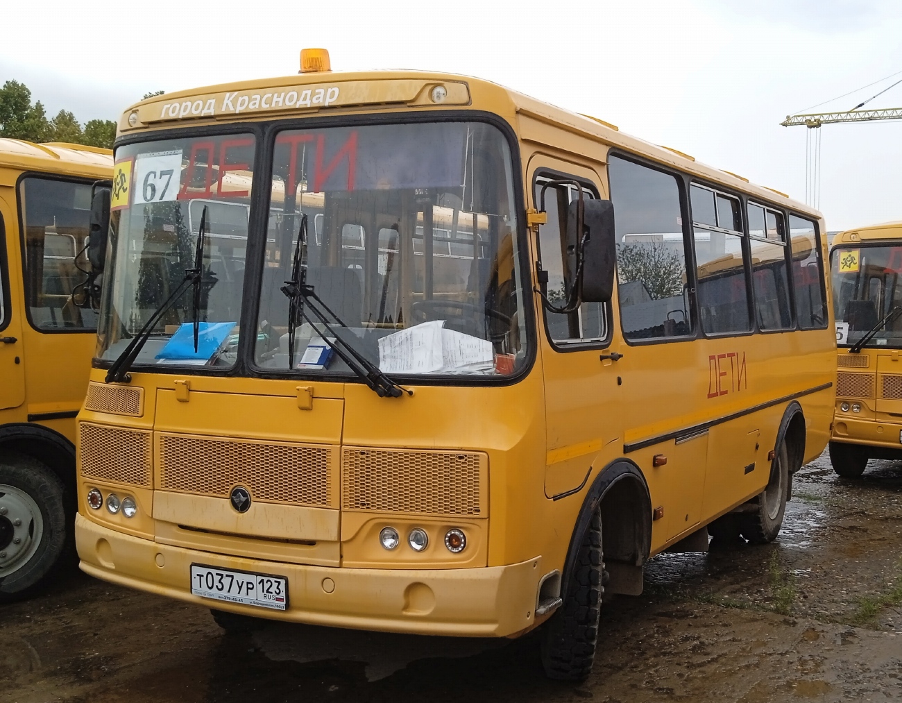 Краснодарский край, ПАЗ-32053-70 № Т 037 УР 123