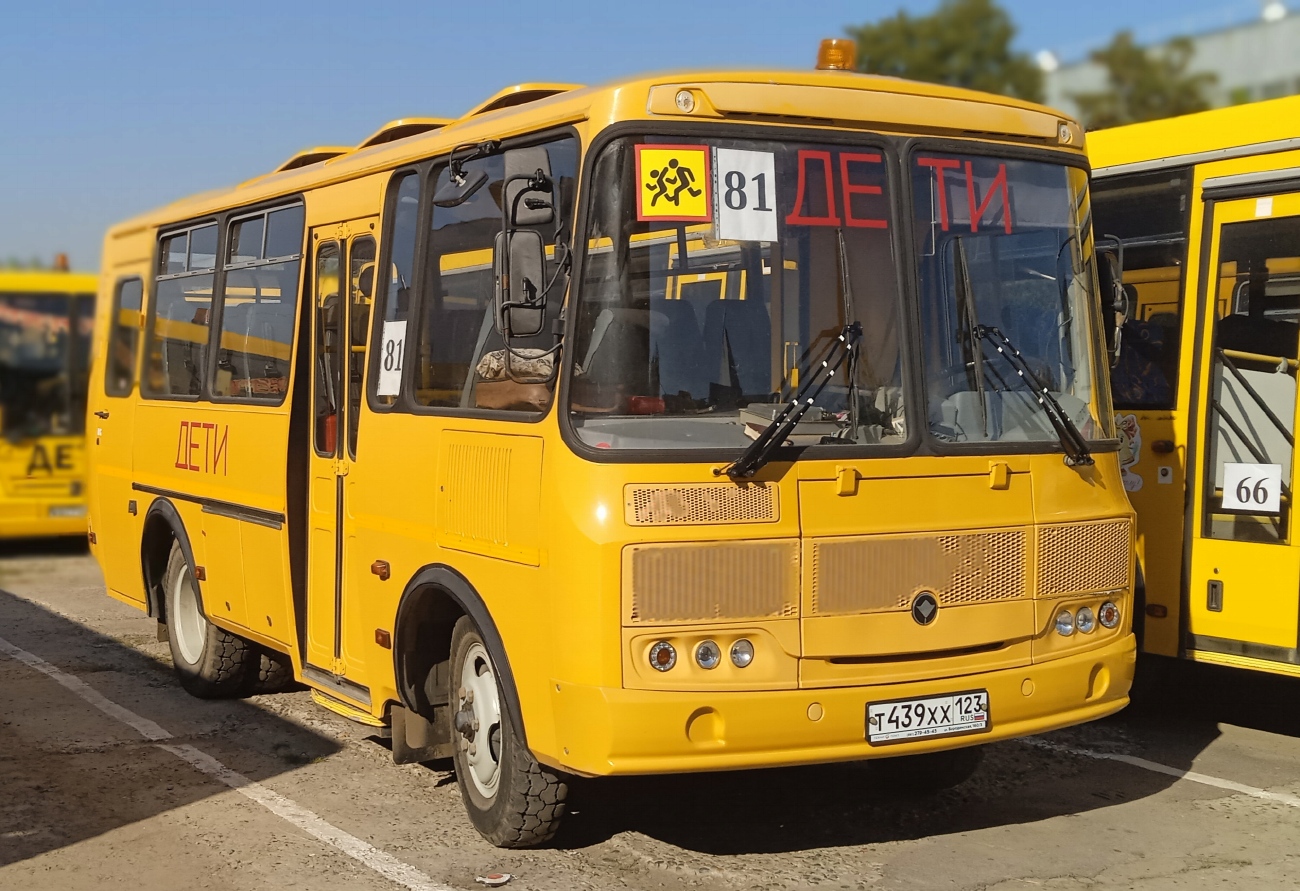 Краснодарский край, ПАЗ-32053-70 № Т 439 ХХ 123