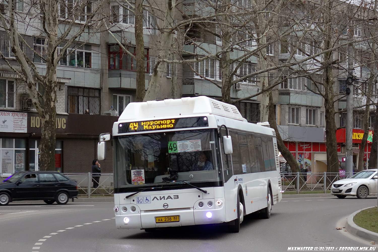 Республика Крым, ЛиАЗ-5292.71 № АА 238 82