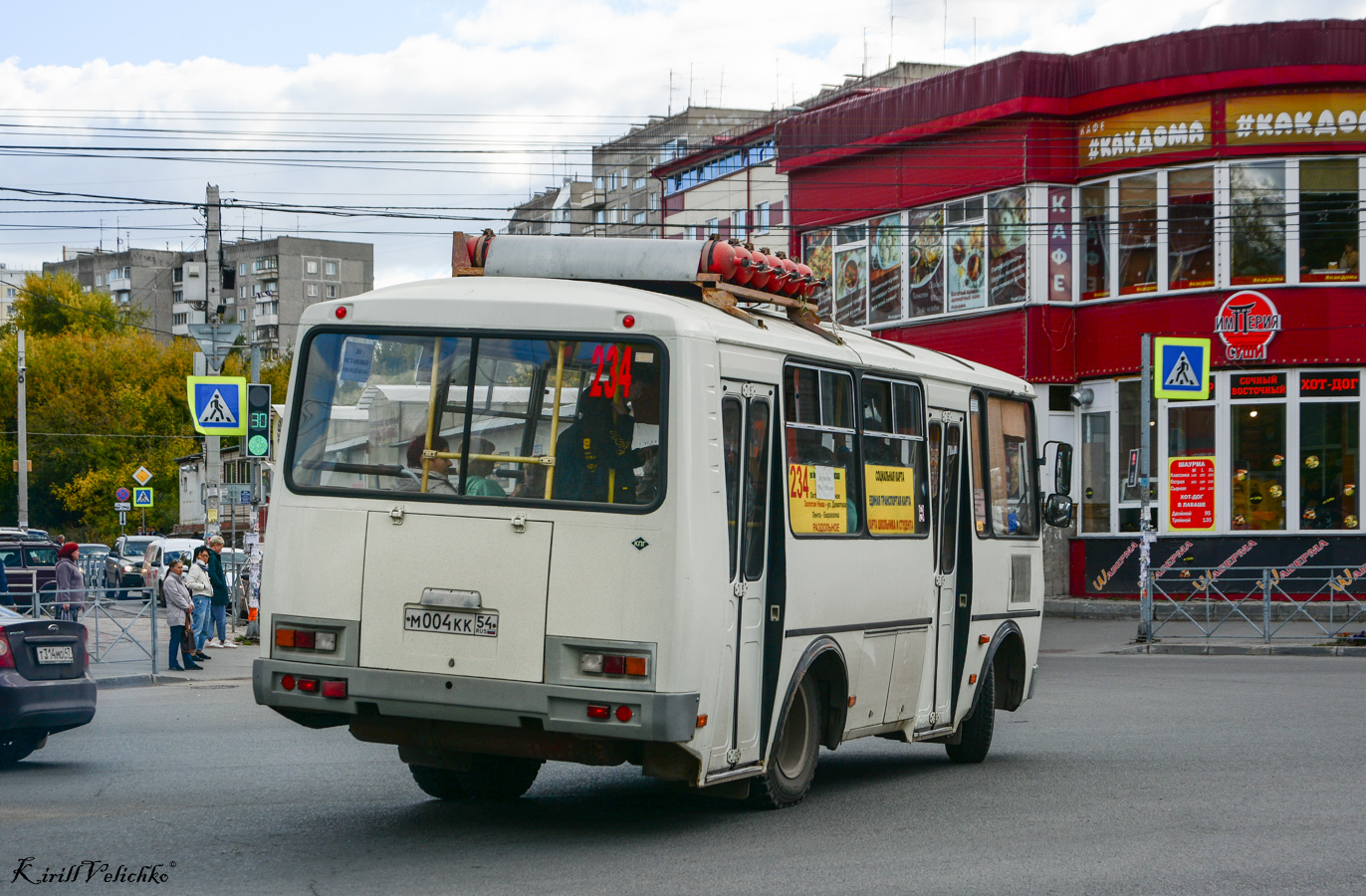 Новосибирская область, ПАЗ-32054 № М 004 КК 54