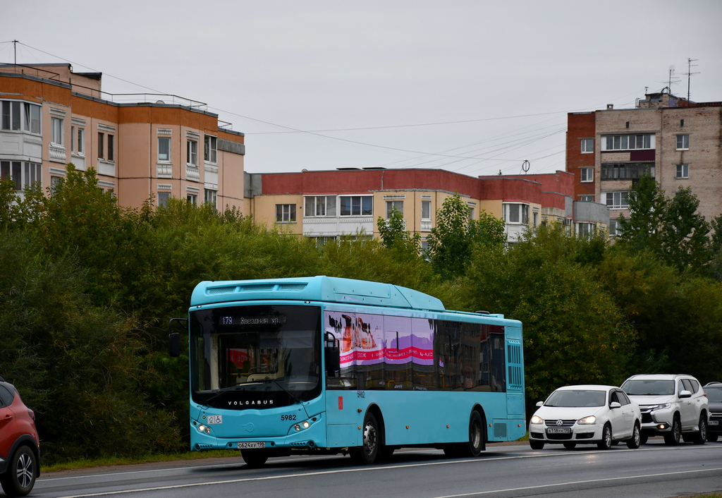 Санкт-Петербург, Volgabus-5270.G2 (CNG) № 5982