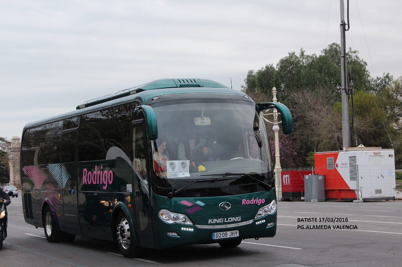 Испания, King Long C10 № 0209 JHY