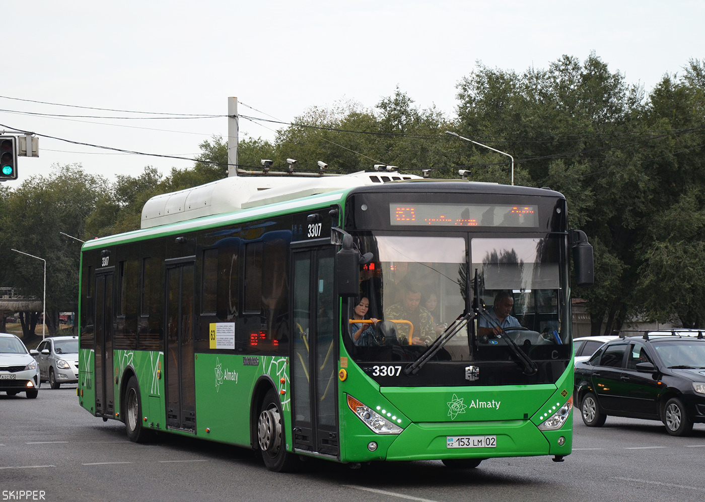 Алматы, Zhong Tong LCK6125HGAN № 3307 Алматы, Zhong Tong LCK6125HGAN № 3307