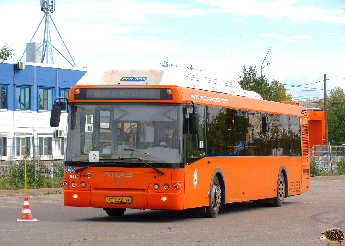 Нижегородская область, ЛиАЗ-5292.67 (CNG) № 15368; Нижегородская область — 28-й областной конкурс водительского мастерства — 2022