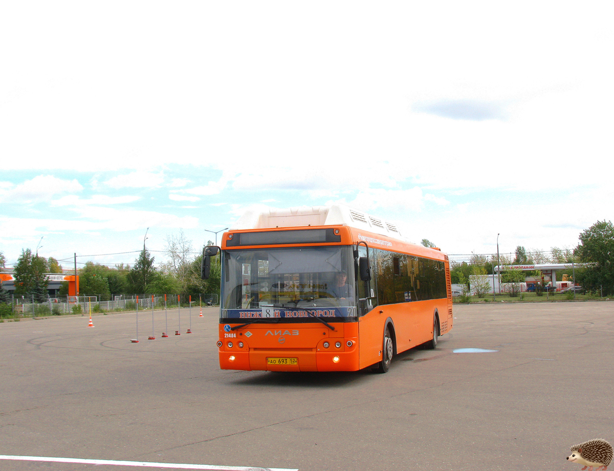 Нижегородская область, ЛиАЗ-5292.67 (CNG) № 21484; Нижегородская область — 28-й областной конкурс водительского мастерства — 2022