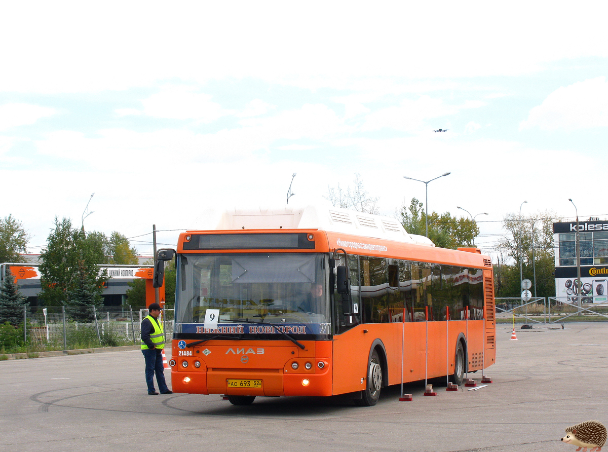 Нижегородская область, ЛиАЗ-5292.67 (CNG) № 21484; Нижегородская область — 28-й областной конкурс водительского мастерства — 2022