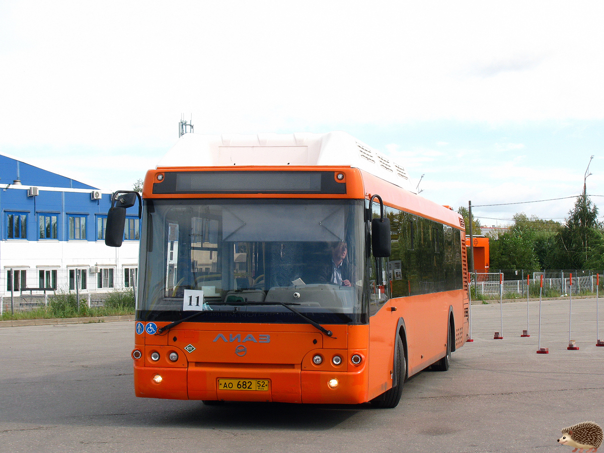 Нижегородская область, ЛиАЗ-5292.67 (CNG) № 31073; Нижегородская область — 28-й областной конкурс водительского мастерства — 2022