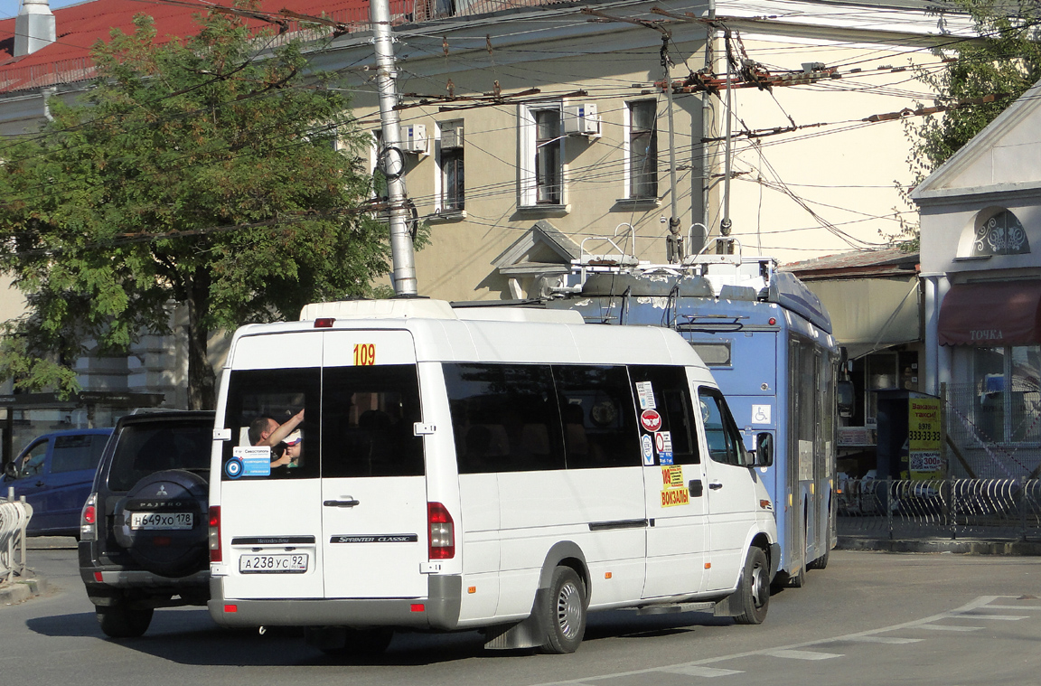 Севастополь, Луидор-223237 (MB Sprinter Classic) № А 238 УС 92 Севастополь, Луидор-223237 (MB Sprinter Classic) № А 238 УС 92