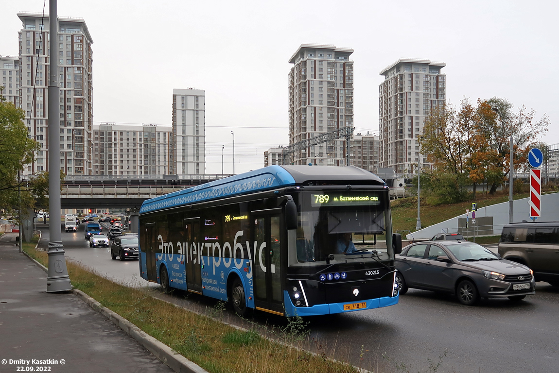 Москва, ЛиАЗ-6274 № 430215