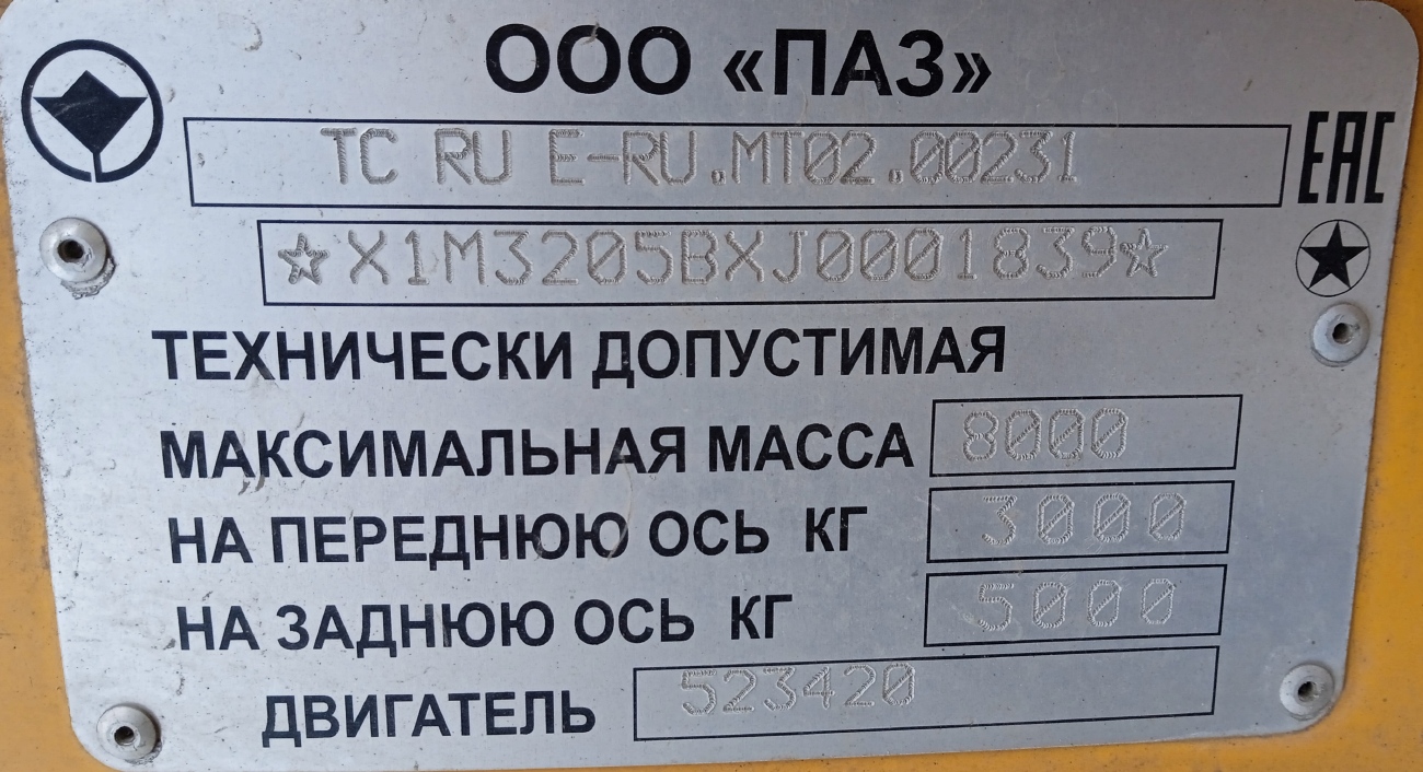 Краснодарский край, ПАЗ-32053-70 № Т 958 УР 123