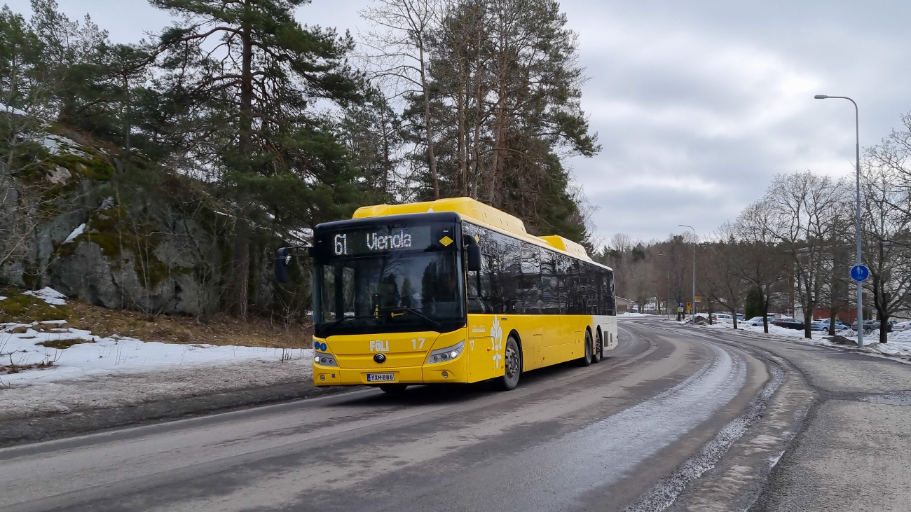 Finland, Yutong E15 # 17
