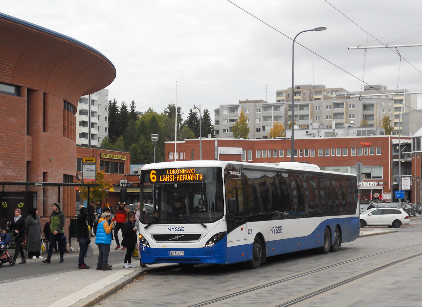 Финляндия, Volvo 8900BLE № 127