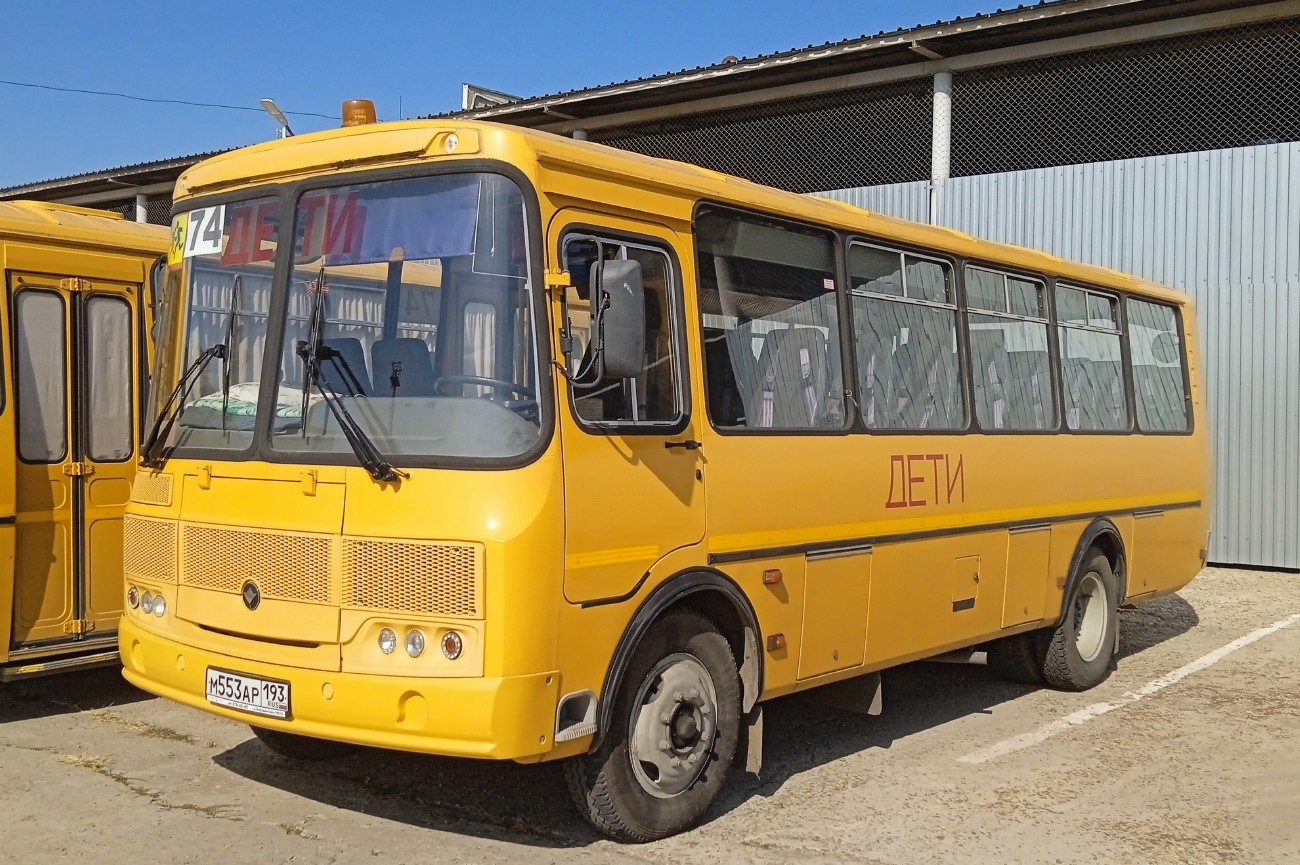 Краснодарский край, ПАЗ-423470-04 № М 553 АР 193