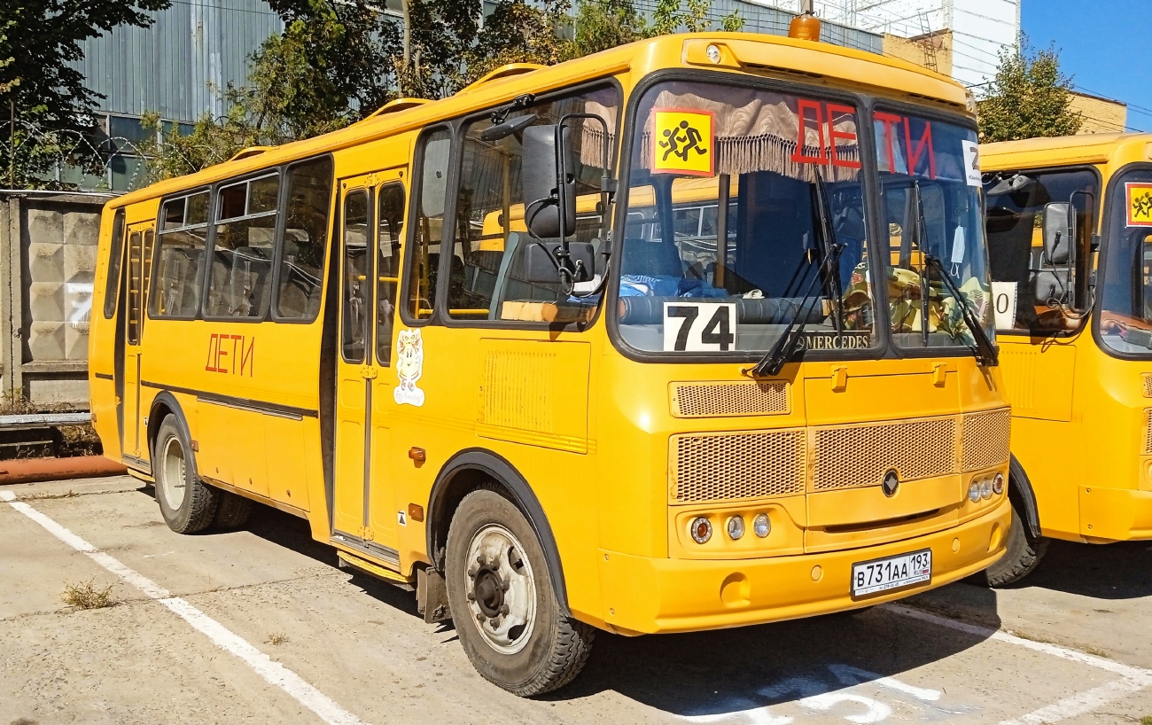 Краснодарский край, ПАЗ-423470-04 № В 731 АА 193