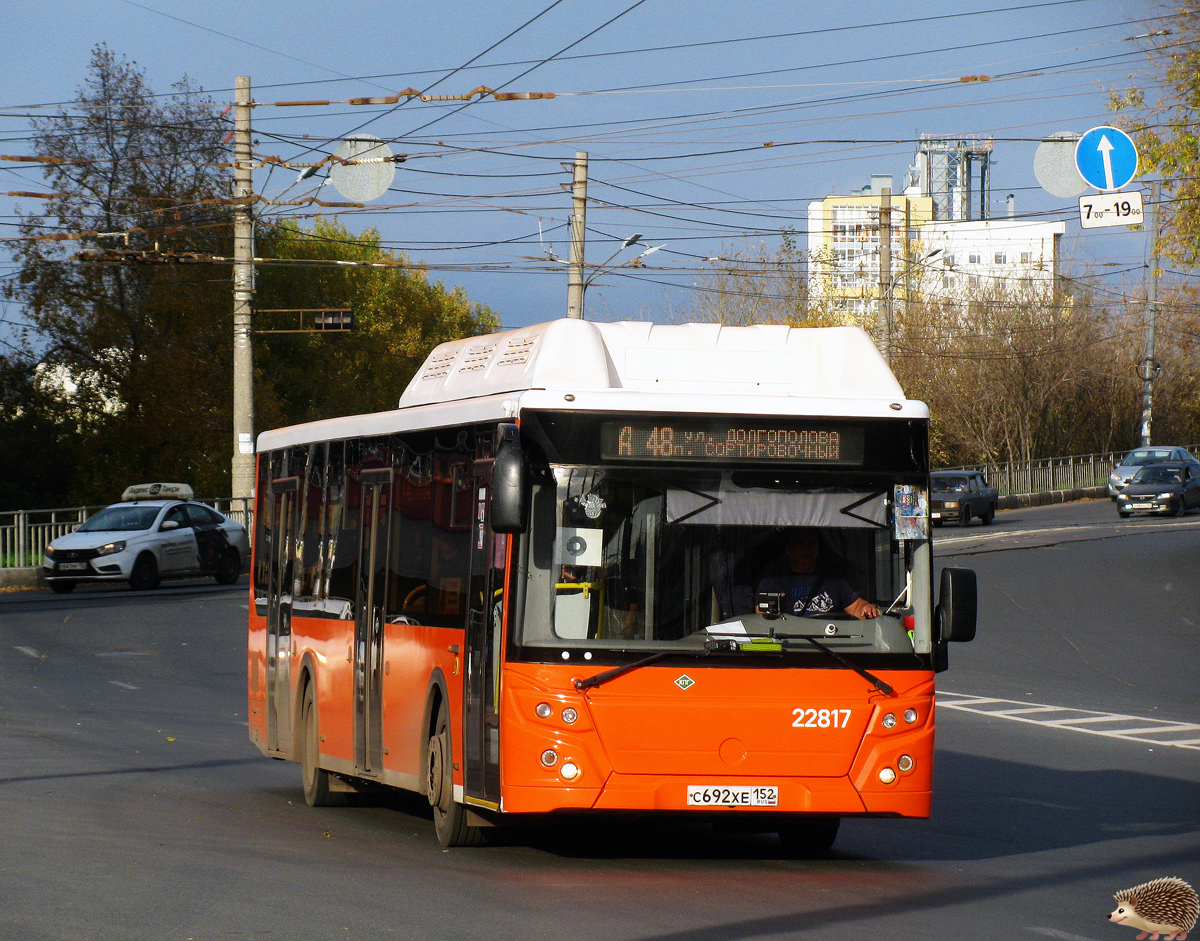 Нижегородская область, ЛиАЗ-5292.67 (CNG) № 22817