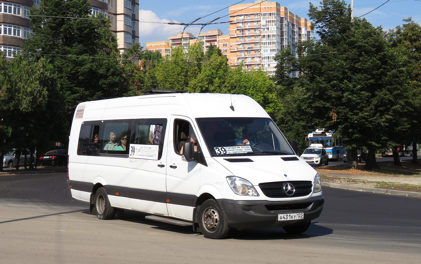 Краснодарский край, Луидор-22360C (MB Sprinter) № А 431 КУ 123