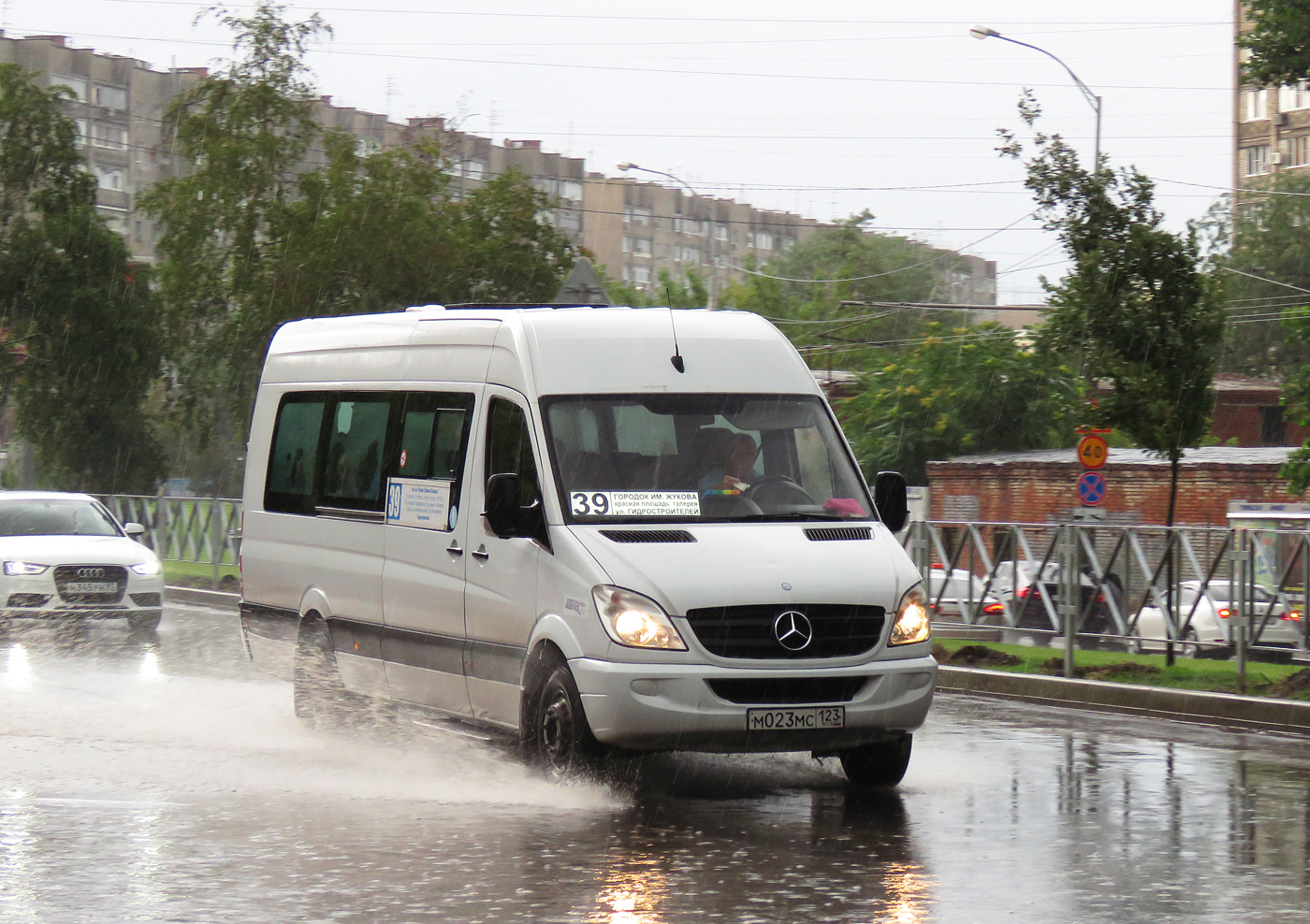 Краснодарский край, Луидор-22360C (MB Sprinter) № М 023 МС 123