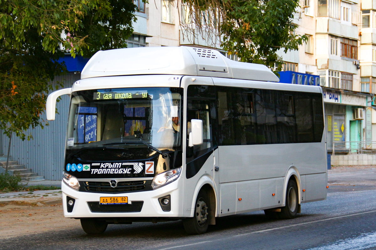 Республика Крым, ПАЗ-320415-14 "Vector Next" № АА 586 82