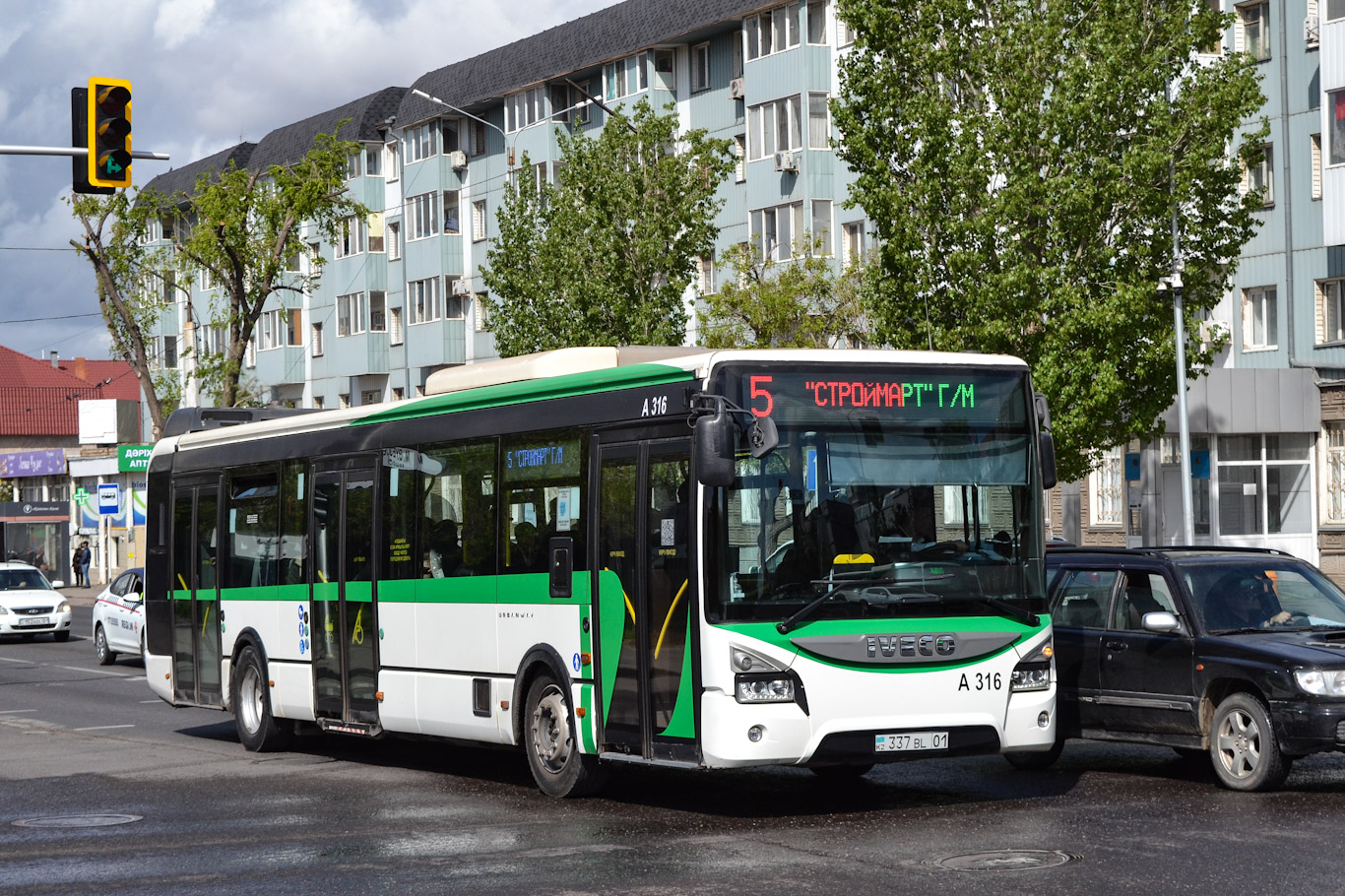 Астана, IVECO Urbanway 12M (СарыаркаАвтоПром) № A316