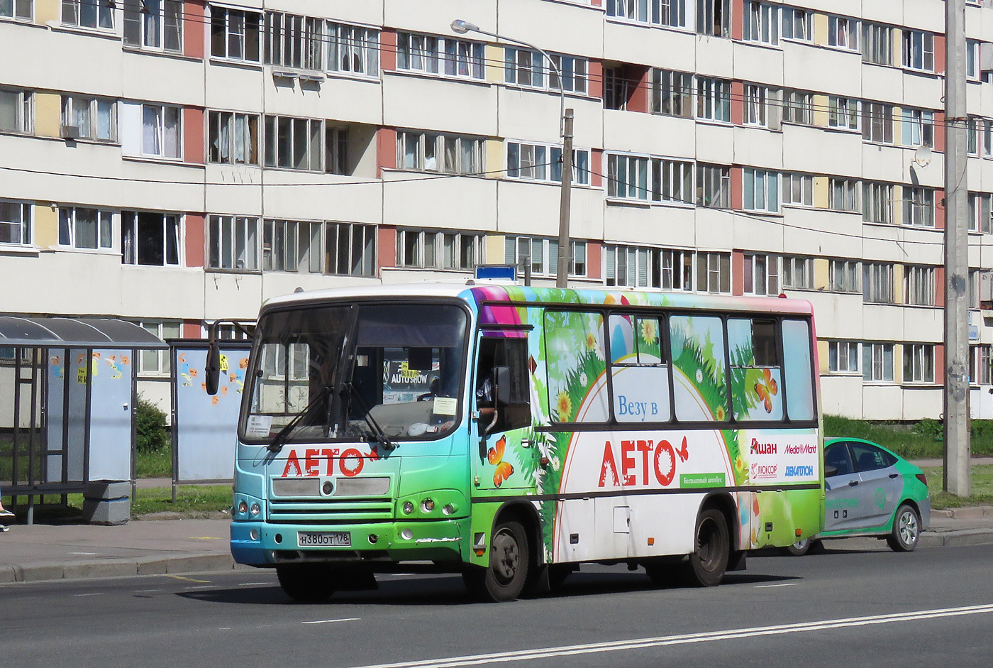 Санкт-Петербург, ПАЗ-320402-05 № Н 380 ОТ 178