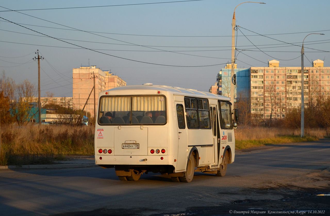 Хабаровский край, ПАЗ-32053 № А 440 НУ 138