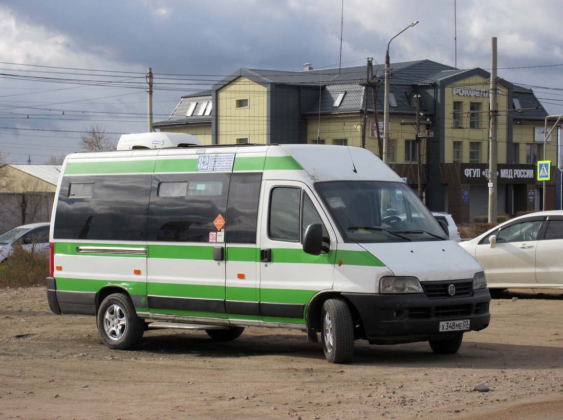 Бурятия, FIAT Ducato 244 CSMMC-RLL, -RTL № Х 348 МЕ 03