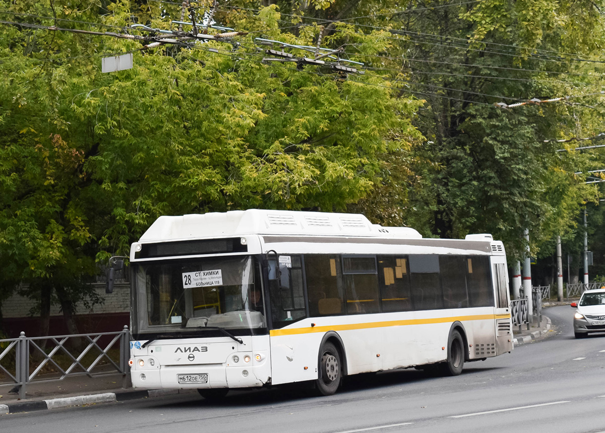 Московская область, ЛиАЗ-5292.67 (CNG) № М 612 ОЕ 750