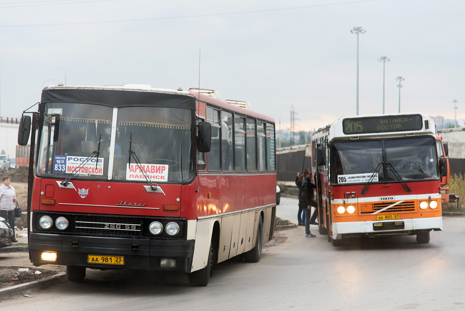 Krasnodar region, Ikarus 250.59 # АА 981 23