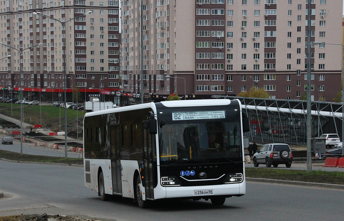 Пензенская область, Yutong ZK6116HG № С 236 ОН 58