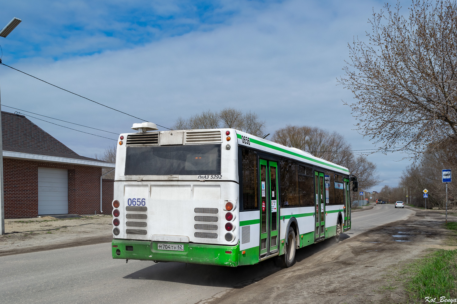 Ryazan region, LiAZ-5292.21 # 0656