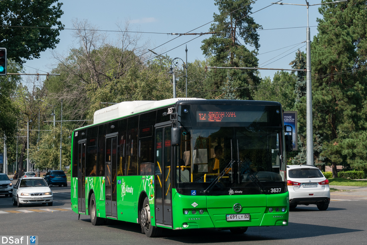 Алматы, Golden Dragon XML6125CN (Hyundai Trans Auto) № 3637