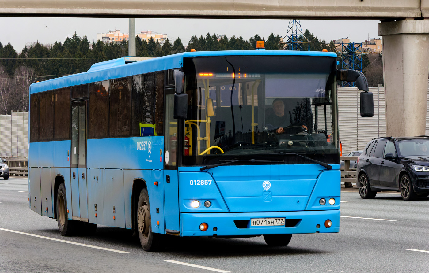 Москва, ГолАЗ-525110-11 "Вояж" № 012857