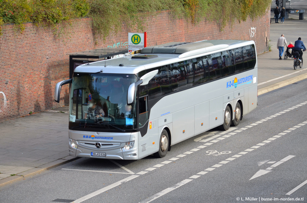 Гамбург, Mercedes-Benz Tourismo III L 17RHD № HH-KD 836