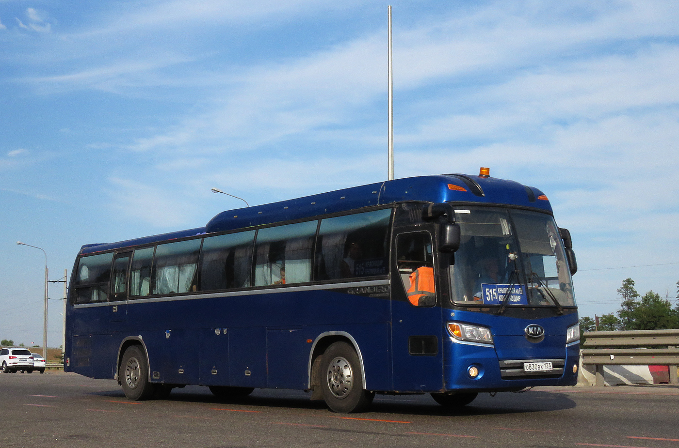 Краснодарский край, Kia KM959S Granbird Parkway № О 830 ВК 123