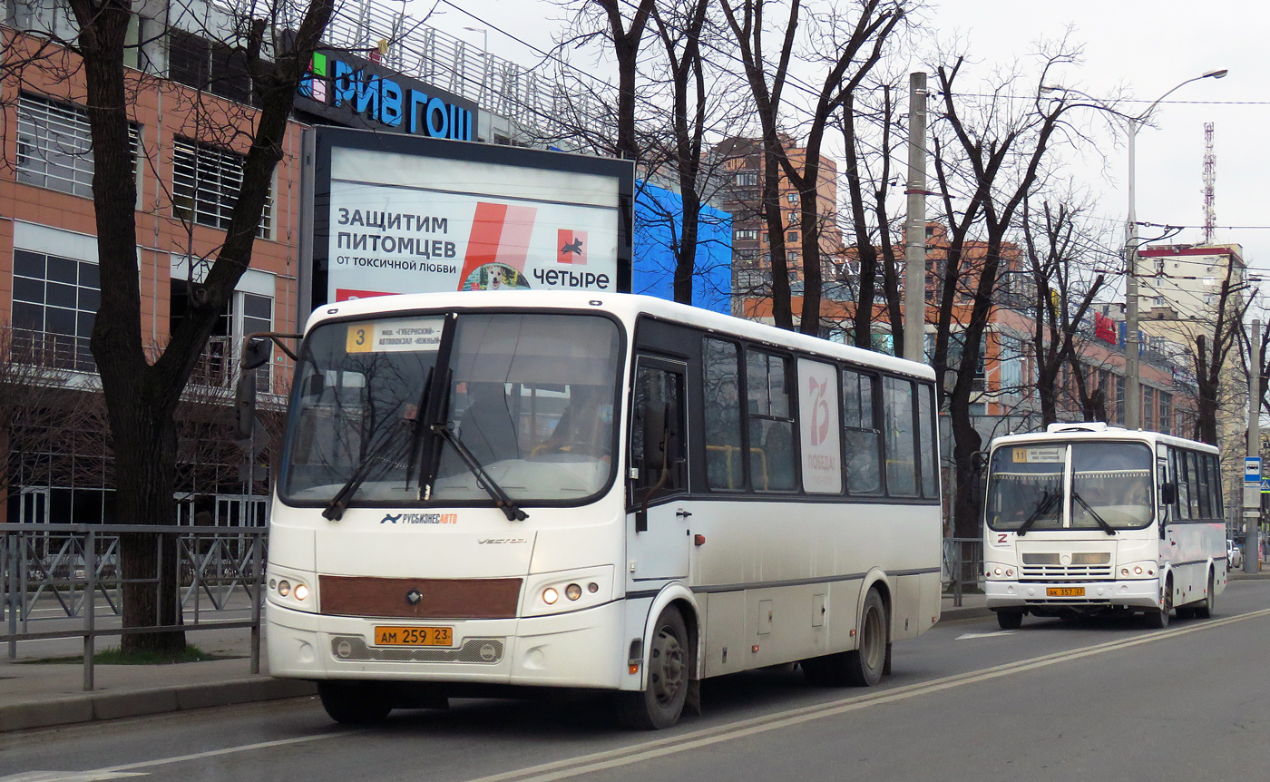 Краснодарский край, ПАЗ-320412-05 "Вектор" № АМ 259 23