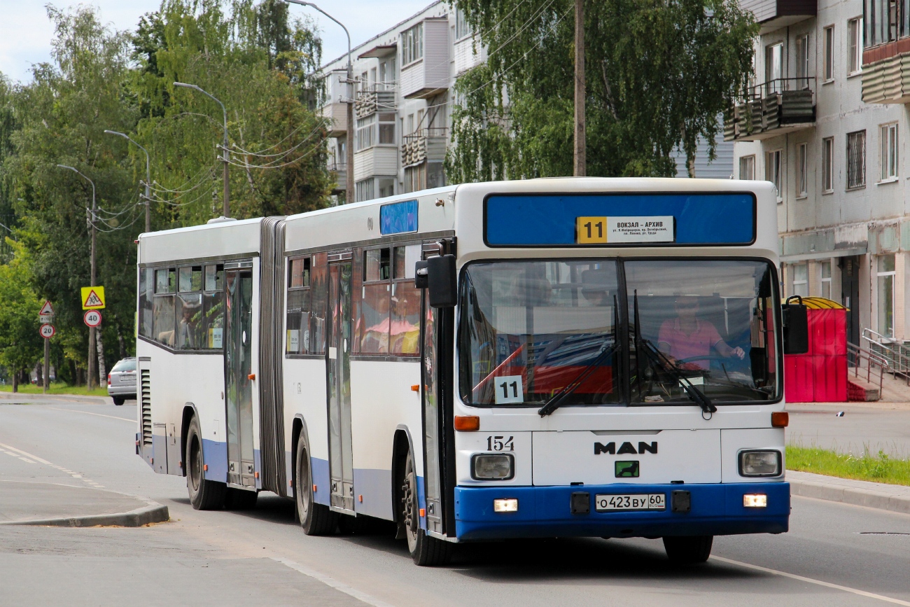 Pskov region, MAN A61 SG312 # 154